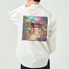 jampackの【風景】寺院 Work Shirt