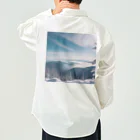 awawoの青空と山の風景 Work Shirt