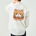 ゆるきゃら製作所の猫バーガー Work Shirt