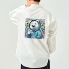 shishimaru444のHACCHYAKE SHIROKUMA Work Shirt