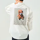 ポメラニアンのアリスくんの謎の生き物 Work Shirt