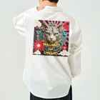 55kentanの吾輩は猫だんべな Work Shirt