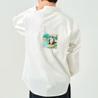 yumiceのice meets オリガミカワウソ Work Shirt