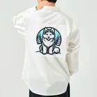 師匠のギル亀ショップのハスキーちゃん Work Shirt