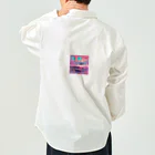 宇宙屋さんの宇宙を駆ける未来の車 Work Shirt