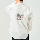 happiness_shopのかわいい子犬が元気いっぱい！ Work Shirt