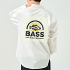 bassblocksのクラシカルバスロゴ Work Shirt