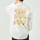 あーとイラスト工房のねむねむひよこのおんなの子 Work Shirt