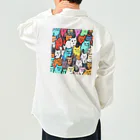 PAC (ポップアートキャット）のPAC (ポップアートキャット) ワークシャツ