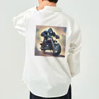 razurizuのバイクを盗んで走り出すゴリラ Work Shirt