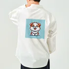 動物好きのあなた絵の愛犬家のためのグッズシリーズ Work Shirt