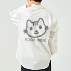 PT @ key-_-bouのポジティブ猫 ４代目 Work Shirt