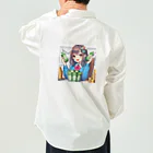 BURABOの魅力的な美少女がNISAで投資 Work Shirt