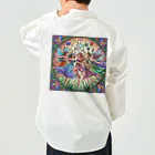 かるるんショップの妖精の舞シリーズ　祝福 Work Shirt