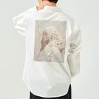 AQUAMETAVERSEの美しい女性の彫刻　　なでしこ1478 ワークシャツ