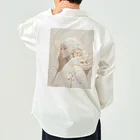 AQUAMETAVERSEの美しい女性の彫刻　　なでしこ1478 Work Shirt