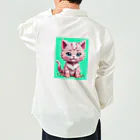 chururieraの子ねこのチュルリエラくん Work Shirt