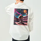 LUF_jpsのExploring the Solar System Work Shirt