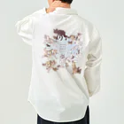 mofuwaのWOLVES OF THE WORLD Work Shirt