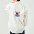 子猫カーニバルの煽り運転禁止！ Work Shirt