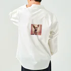 アニマルゲッツ-H3のくりくりお目目の小型犬 Work Shirt