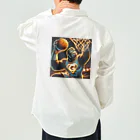 アニマルxスポーツグッズ「アニマル・ヒーローズ」の『ダンクマスターTAKEZO - バスケ界のエース』グッズコレクション Work Shirt