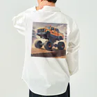 mufu271のモンスタートラック ワークシャツ