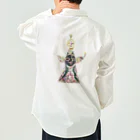 クラゲとボタニカル専門店のお花の塔子ちゃん Work Shirt