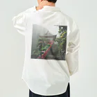 AQUAMETAVERSEの山頂にある神秘的な神社 アメジスト2846 Work Shirt