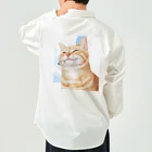 Teatime ティータイムの猫なのだ Work Shirt