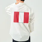 お絵かき屋さんのペルーの国旗 ワークシャツ