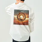 Qten369のサバンナの太陽 ワークシャツ