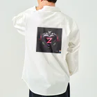kaya-☆のBlack heart ワークシャツ