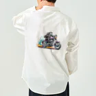 shime_savaのベタなスカルライダー Work Shirt