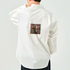 yohiti193の池に映る日本の歴史的建造物と紅葉 Work Shirt