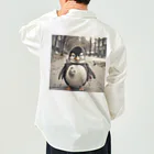 Mt_hatakeのお出かけペンギン Work Shirt