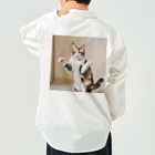 shadowshadowの三毛猫 Work Shirt