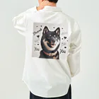 ANTARESの柴犬とありがとう Work Shirt