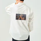 Jonnybanbanの美しい都会の夜景 Work Shirt