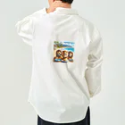 YFCのハワイのリゾートビーチでサーフィンを楽しむ陽気なライオン達④ Work Shirt