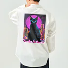 cute in cool shopのフィクション猫 Work Shirt