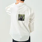 sunday_sataurday_freedayの笑っているゴリラ Work Shirt