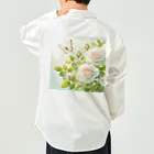 Rパンダ屋の「白薔薇」グッズ Work Shirt