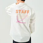 PiZakkuのスタッフTシャツ　りぼん Work Shirt