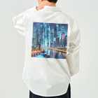 Rパンダ屋の「都会風景グッズ」 Work Shirt