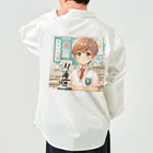 可愛い男の子イラスト販売所　By,keicyanの男の子　中学1年生　科学部 Work Shirt