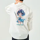 studio AzurのPisces　魚座 ワークシャツ