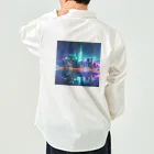 Mysycaの海辺の都市F Work Shirt