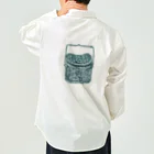 NIKORASU GOのアウトドア・キャンプデザイン「飯盒＜文字なし＞」 ワークシャツ