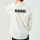 おもしろいTシャツ屋さんのBARO.　バーロー　馬鹿野郎　コナン ワークシャツ